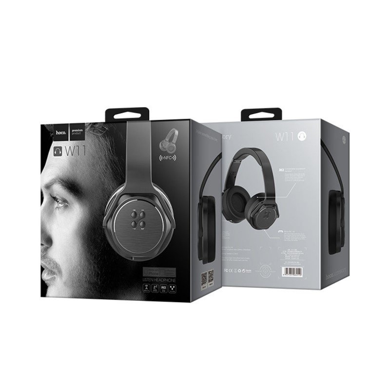 Hoco W11 Wireless And Wired Headset With Mic (4)