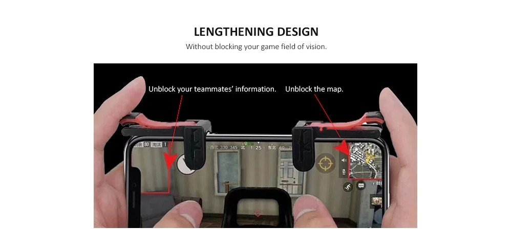 M24 Phone Gamepad Trigger Fire Button Aim Key Joystick (2)