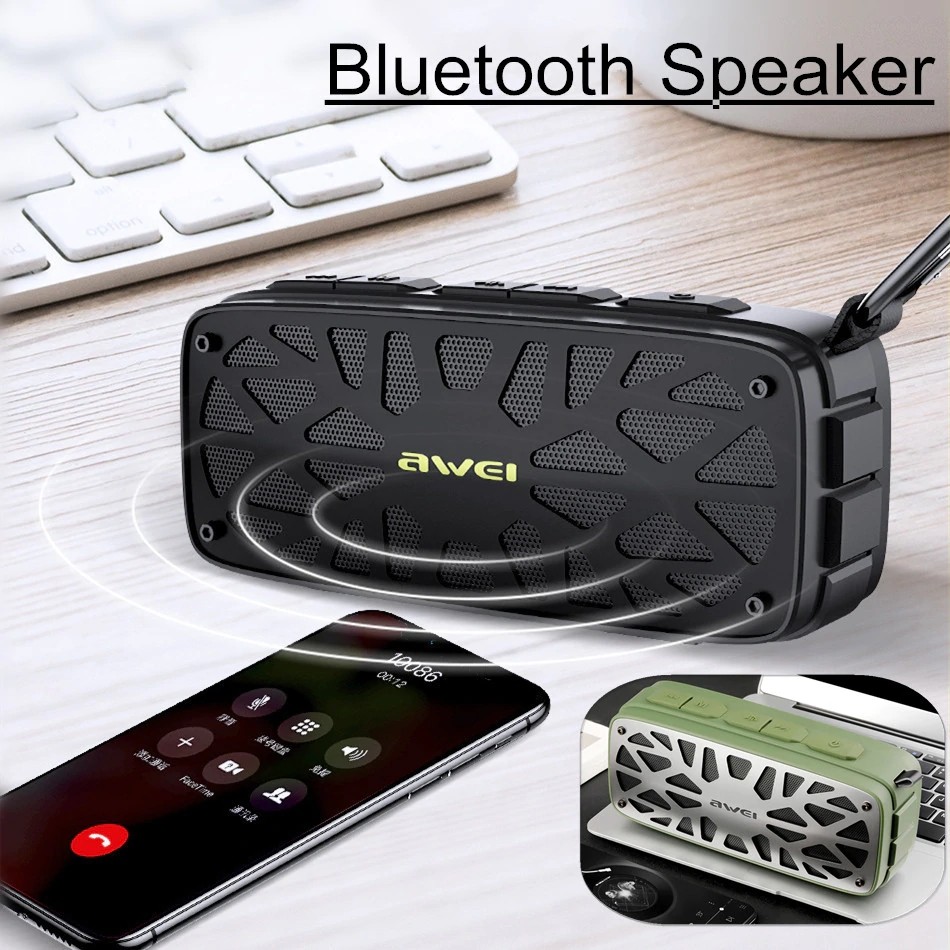 Awei Y330 Wireless Tws Bluetooth Speaker (11)