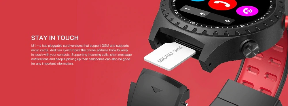 Lemfo M1 Smart Watch Support Sim (3)