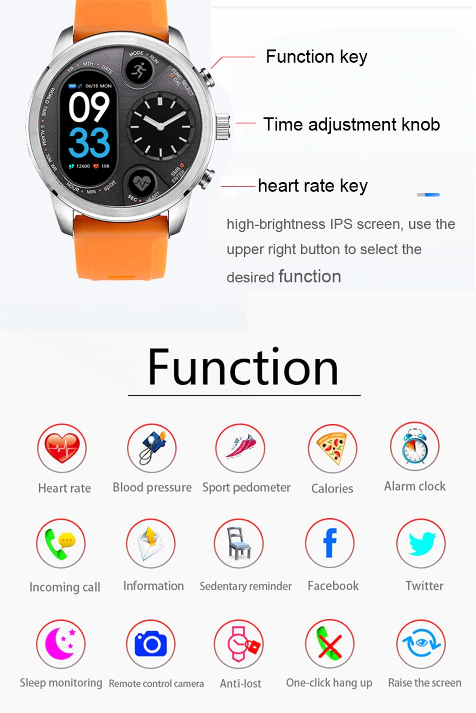 Lemfo T3 Sport Smart Watch (8)