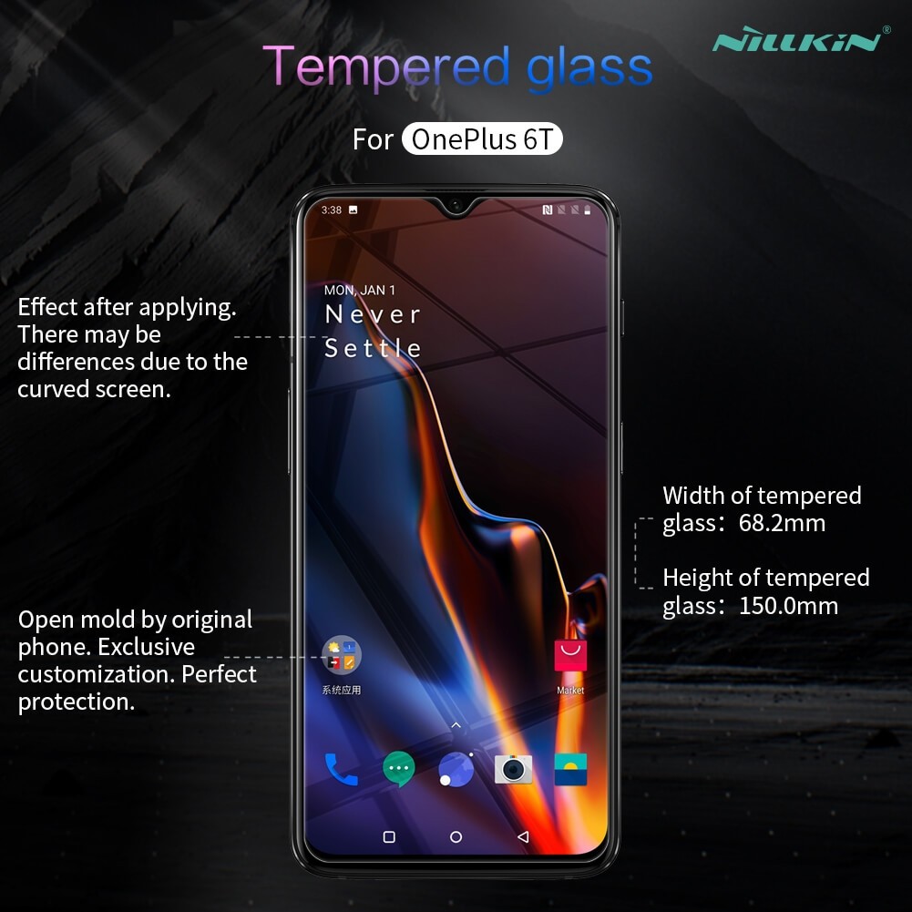 Nillkin Amazing H Pro Tempered Glass Screen Protector For Oneplus 6t (8)