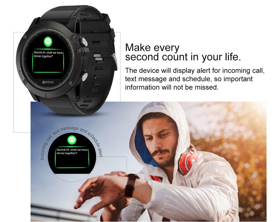 Zeblaze Vibe 3 Hr Waterproof Smartwatch (11)