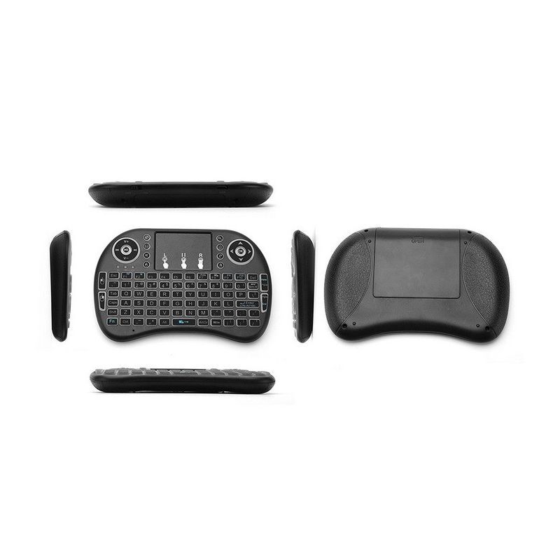 Backlit Mini Wireless Keyboard With Touchpad Infrared Remote Control (3)