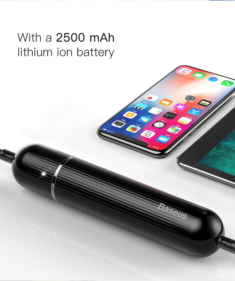 Baseus Energy 2 In 1 2500mah Power Bank With Lightning Cable (6)
