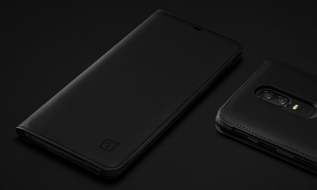Official Oneplus 6 Flip Cover Black (7)
