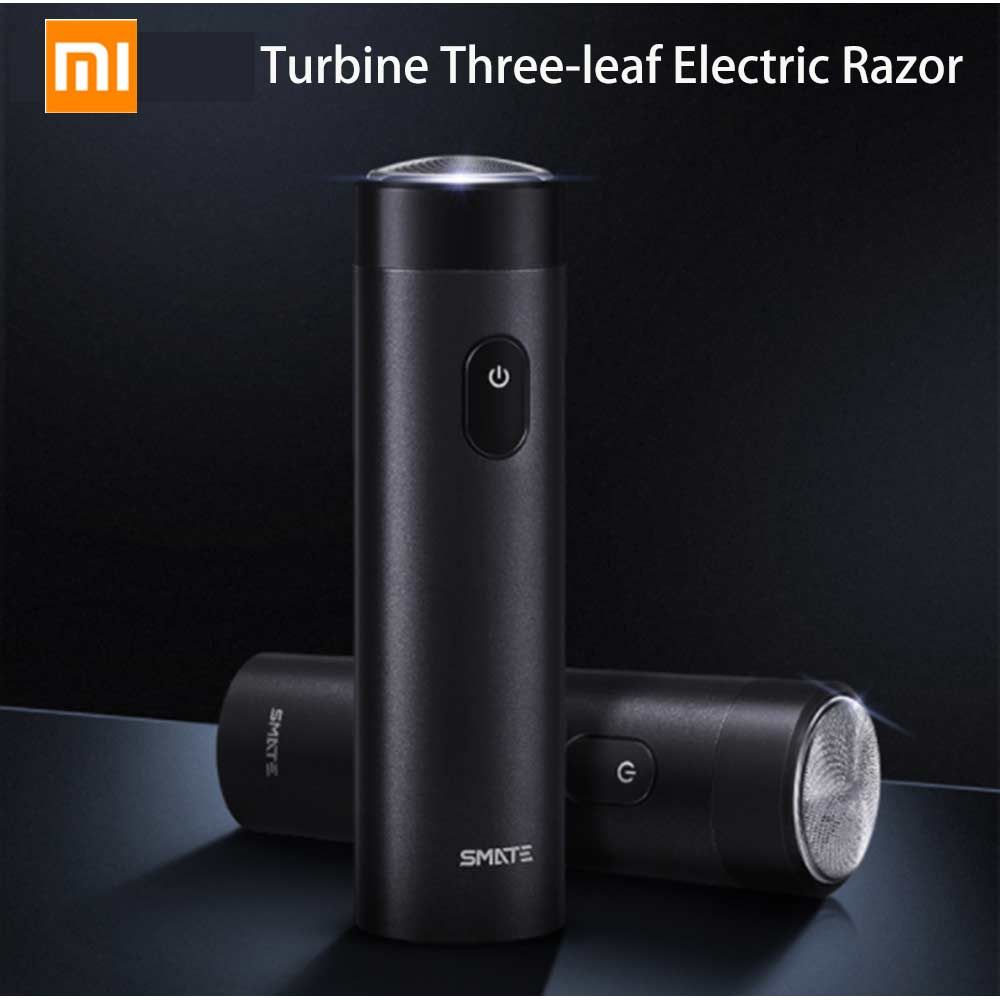 Xiaomi Mijia Smate Portable Turbine Three Leaf Electric Razor (4)