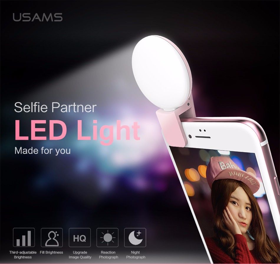 Usams Led Selfie Colorful Full Light (14)