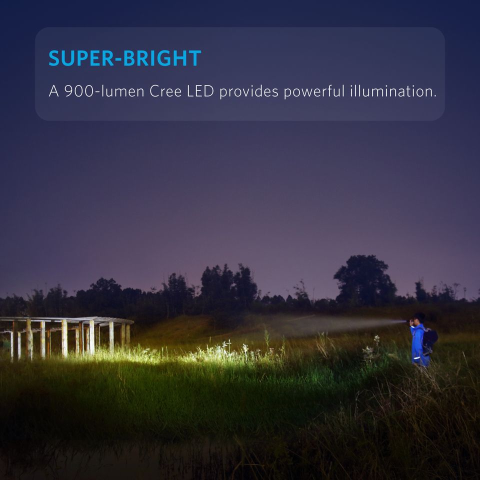 Anker Lc90 Flashlight Ip65 Water Resistant (5)