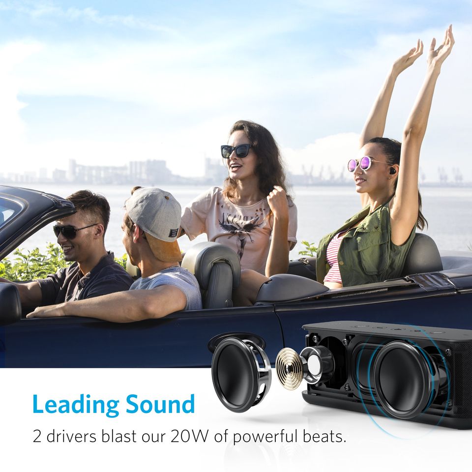 Anker Soundcore Boost 20w Bluetooth Speaker Ipx5 Water Resistant (9)