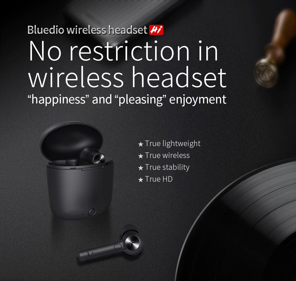 Bluedio Hi Wireless Bluetooth Earphone (1)