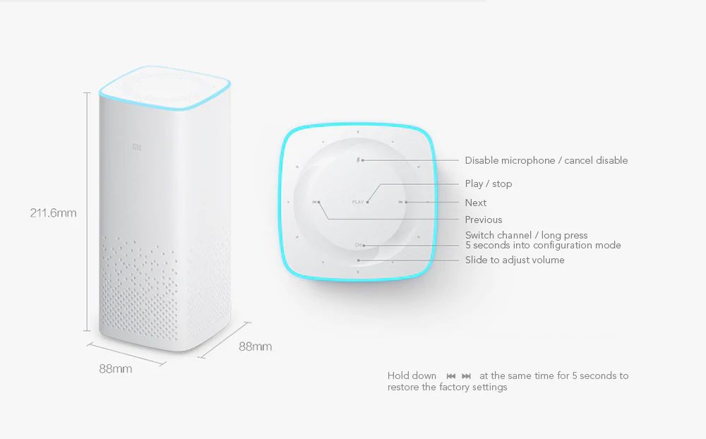Xiaomi Ai Smart Voice Control Bluetooth Speaker (10)