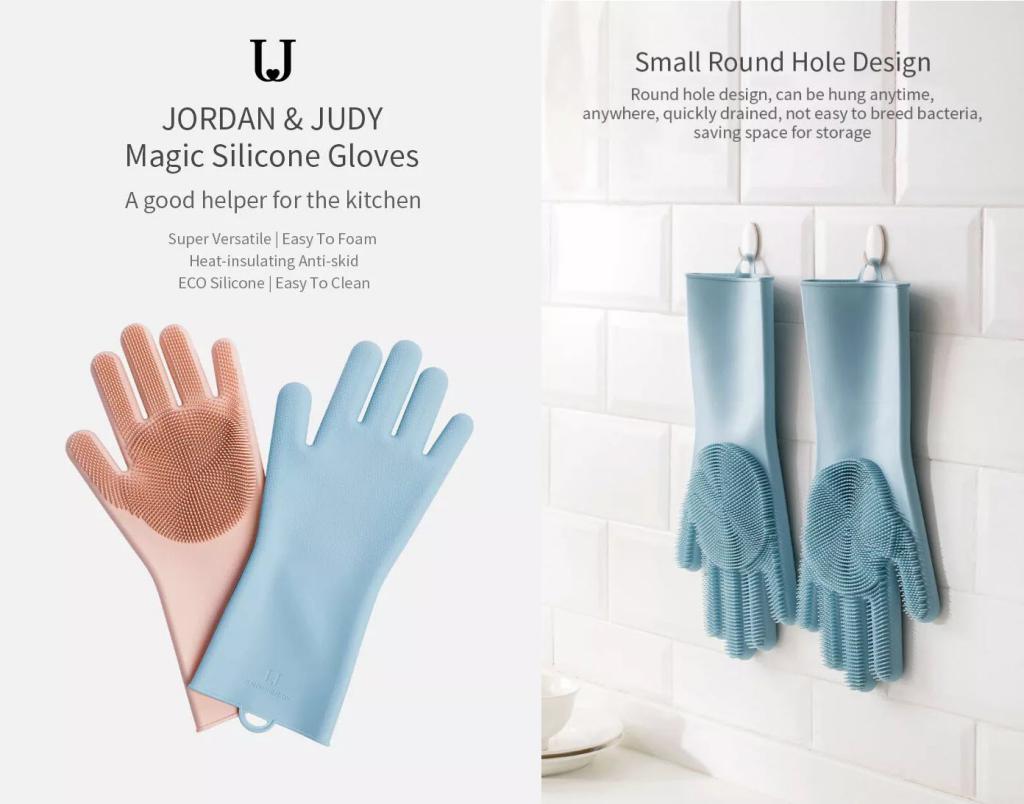 Xiaomi Jordan Judy 1 Pair Magic Silicone Cleaning Gloves (2)