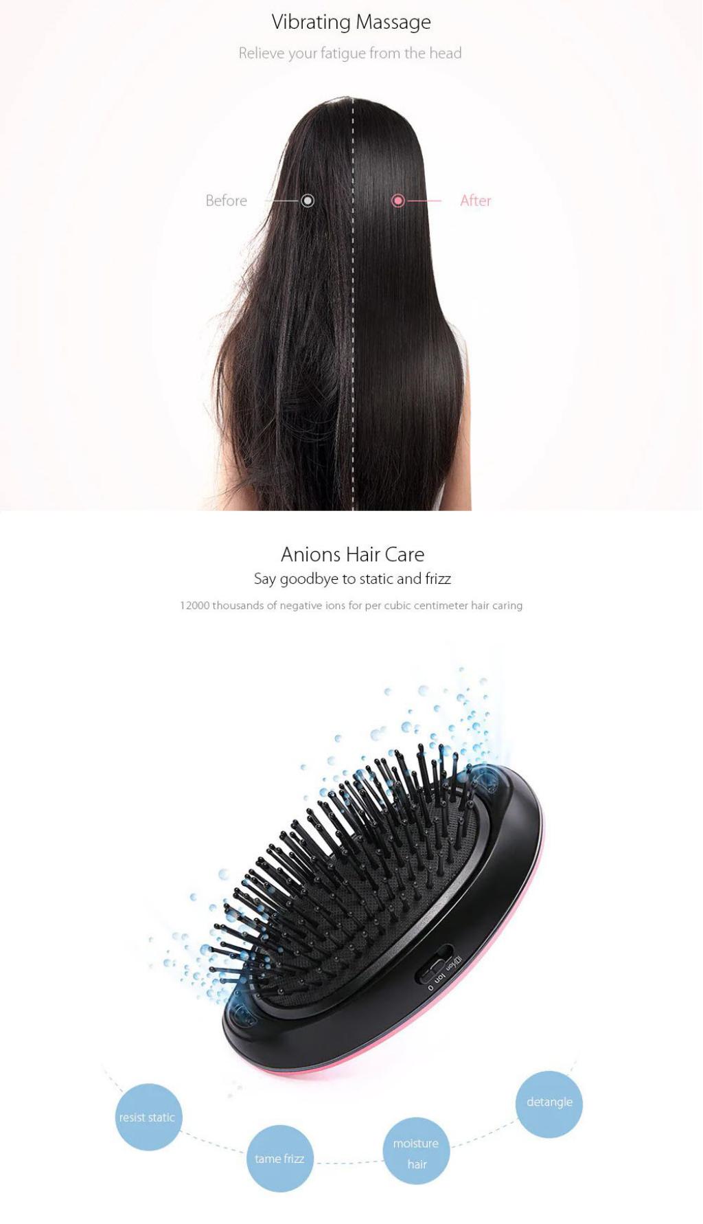 Xiaomi Mi Home Yueli Portable Anion Hair Brush (3)