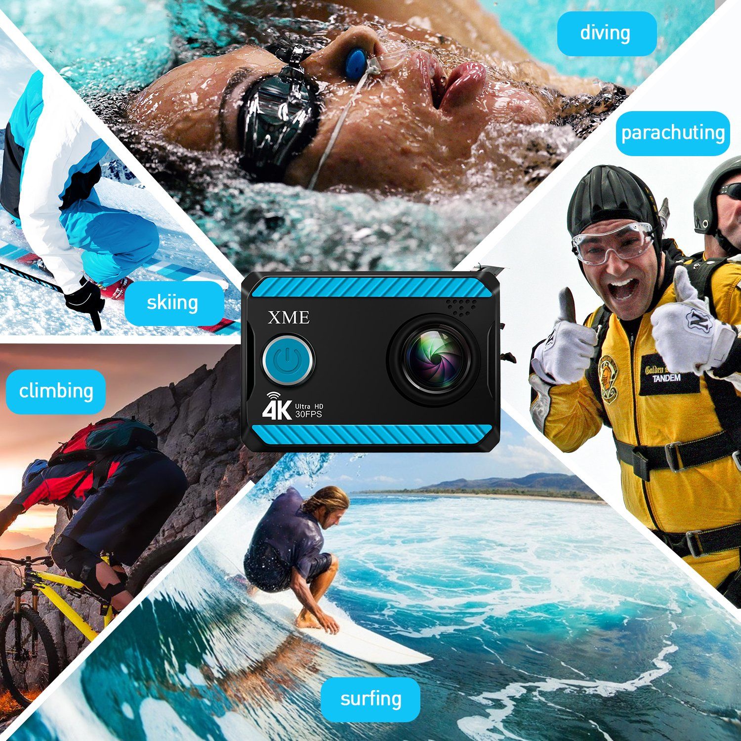 Xme Ultra Hd 4k Waterproof Action Camera (7)