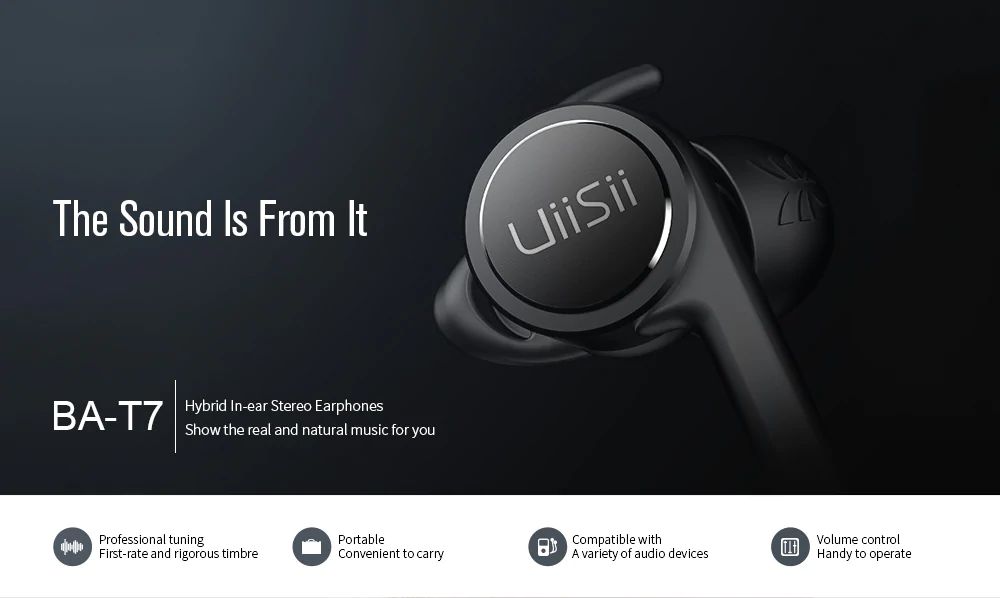 Uiisii Ba T7 Hybrid Double Moving Headphones With Mic (2)