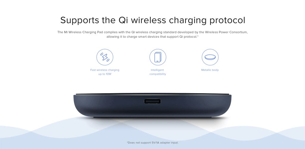 Xiaomi Mi 10w Wireless Charging Pad (4)