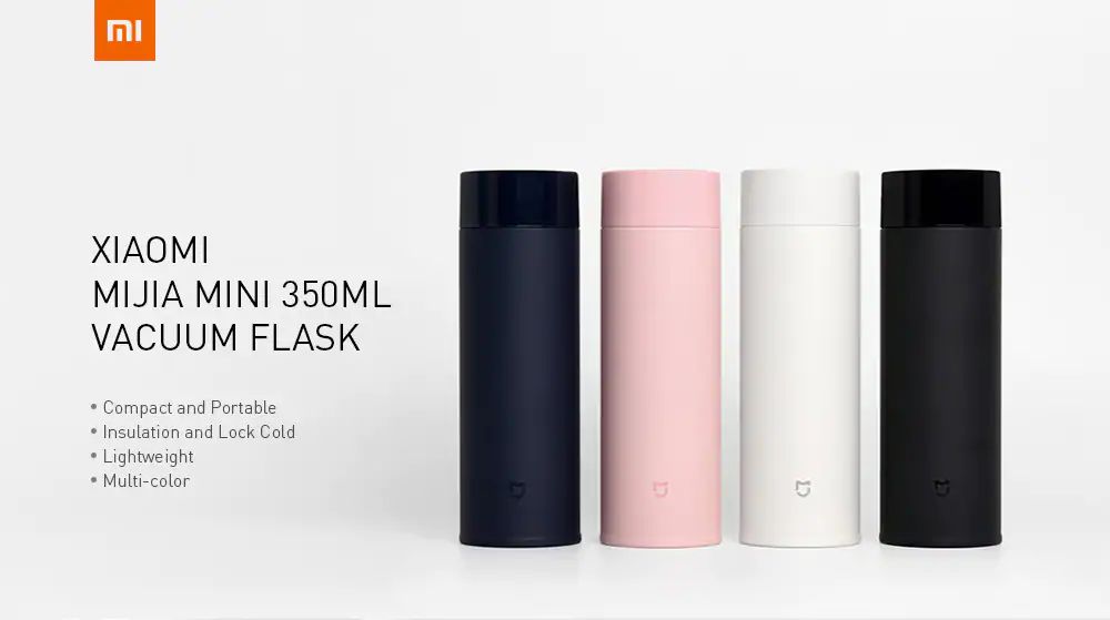 Xiaomi Mijia Mini 350ml Vacuum Flask Water Bottles (1)