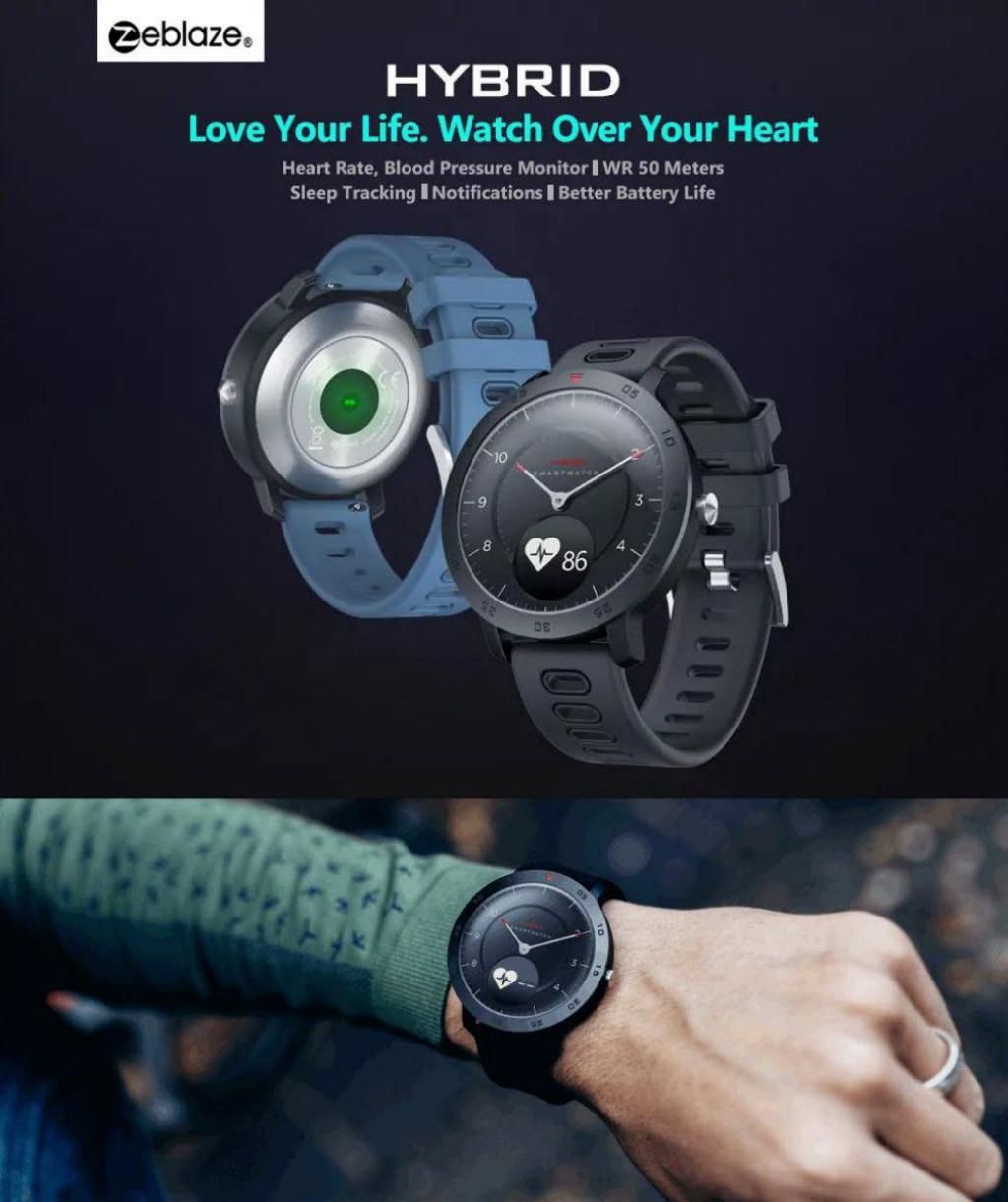 Zeblaze Hybrid Dual Modes Mechanical Smart Watch (5)