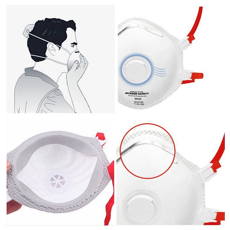 Jackson N99 Particulate Respirator Mask (2)