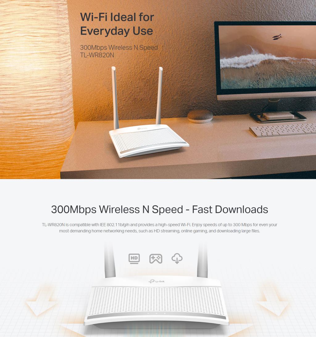 Tp Link Tl Wr820n 300mbps Wireless N Speed Router (1)