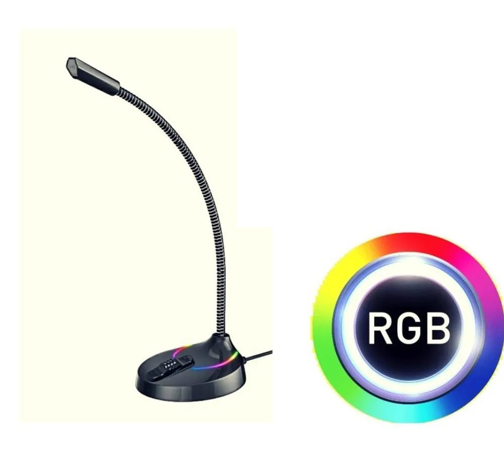 Havit Hv Gk55 Microphone For Pc Rgb With Usb And 7 Colors