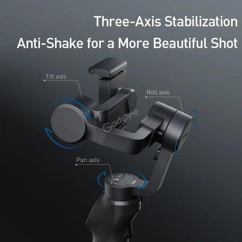 Baseus 3 Axis Handheld Gimbal Stabilizer For Mobile Action Camera (5)