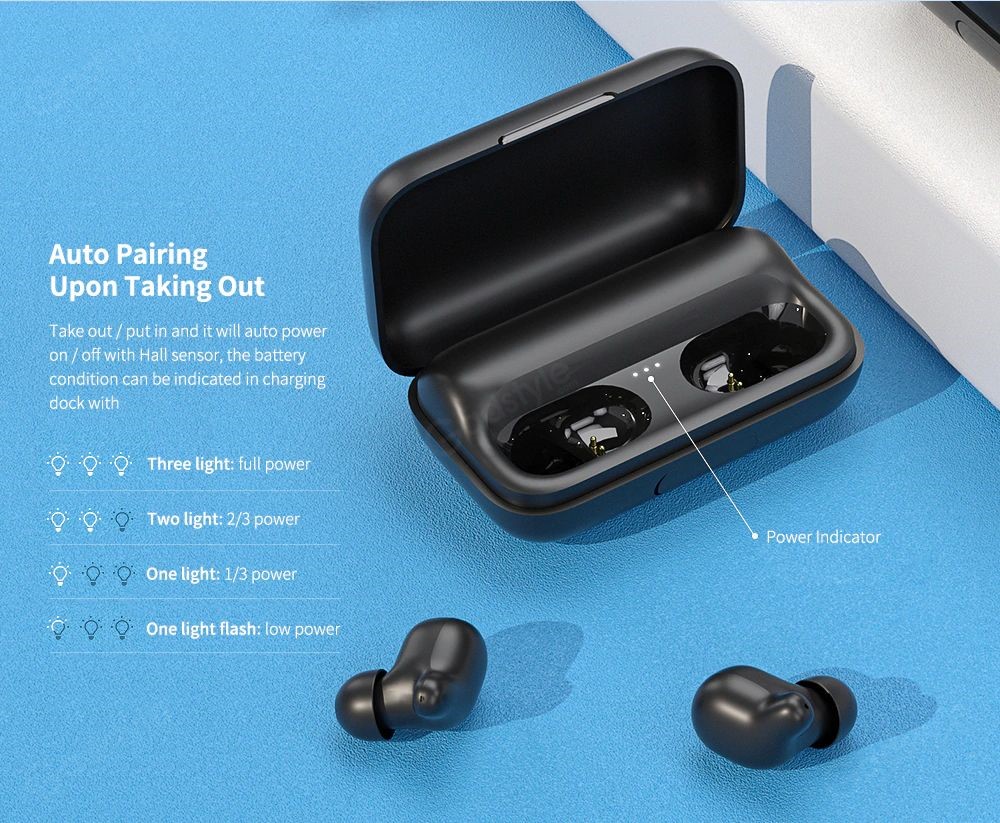 Haylou T15 2200mah Touch Control Wireless Earbuds (1)