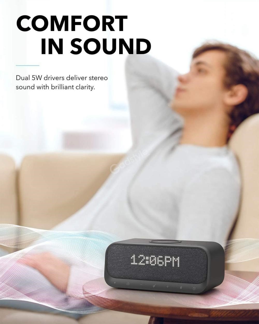 Anker Soundcore Wakey Bluetooth Speakers With Alarm Clock (2)
