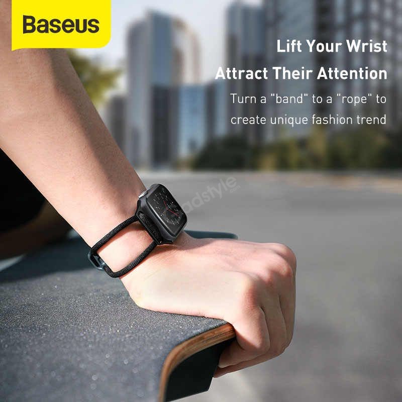 Baseus Lets Go Cord Watch Strap For Ap Watch 42mm 44mm (6)
