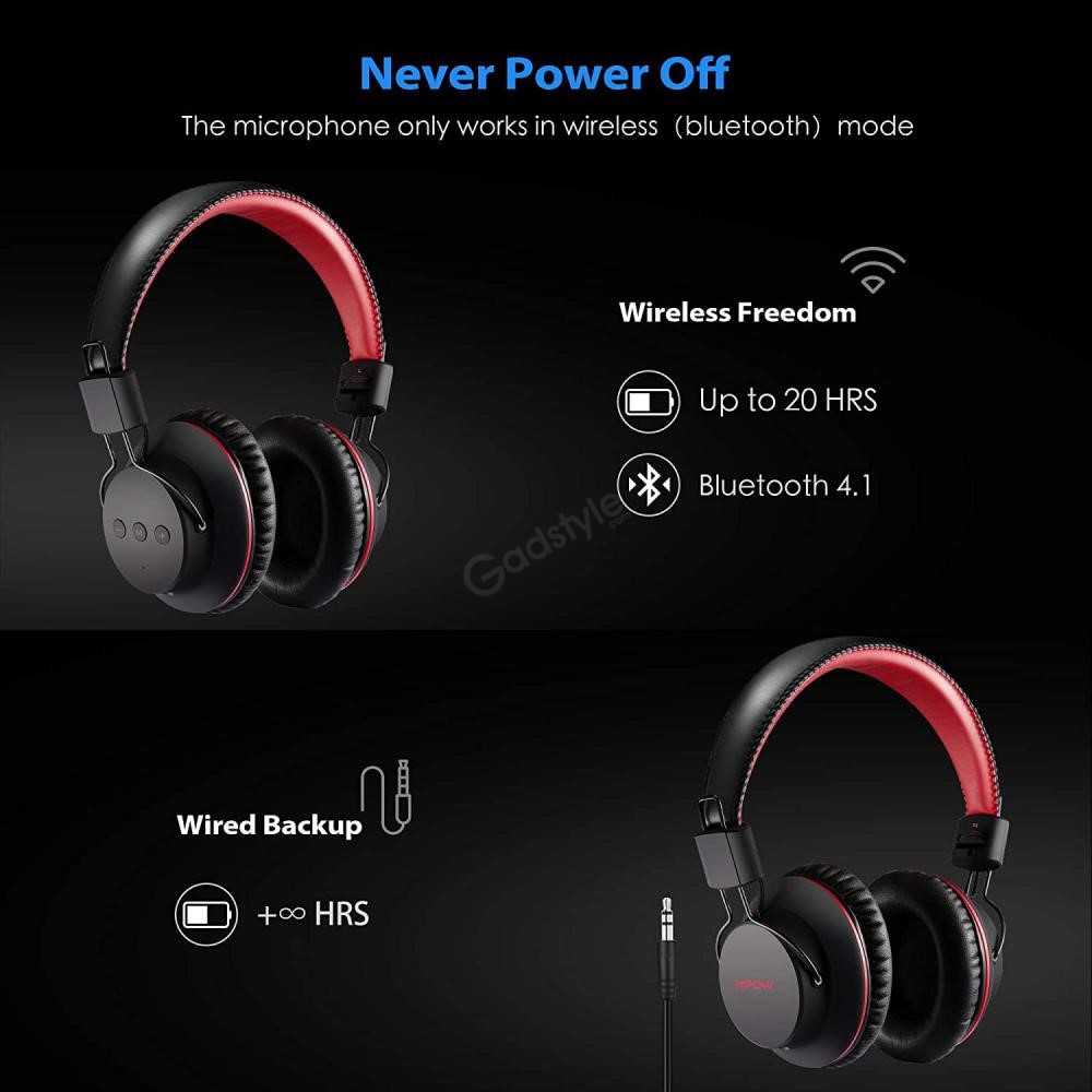 Mpow X3 0 Wireless Over Ear Headphones (1)