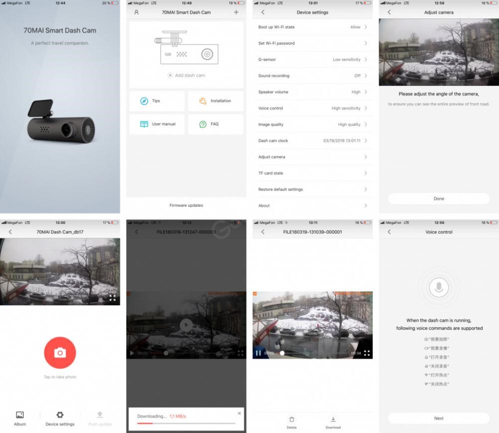 Xiaomi 70mai Midrive D06 Cam Smart Voice Control 1080p Car Dvr Dash Camera (6)