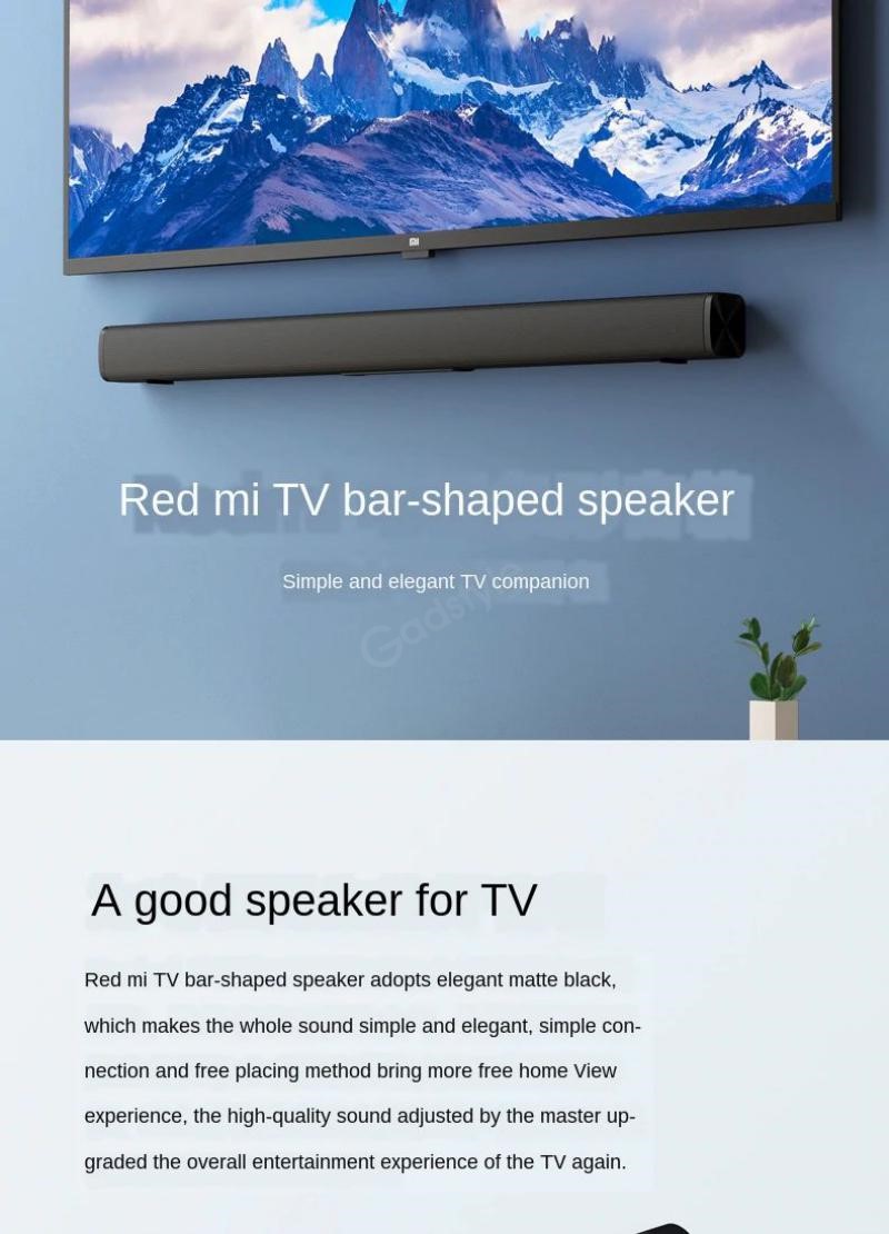 Xiaomi Redmi Tv Soundbar Wireless Bluetooth Speaker (4)