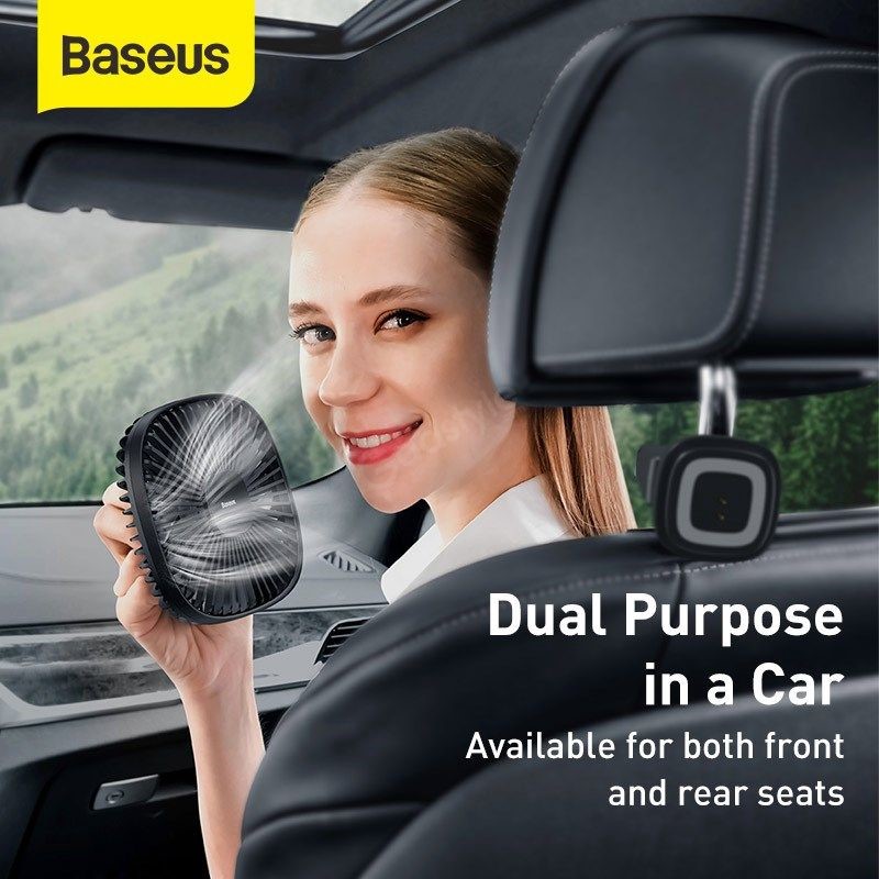 Baseus Natural Wind Magnetic Rear Seat Fan (3)