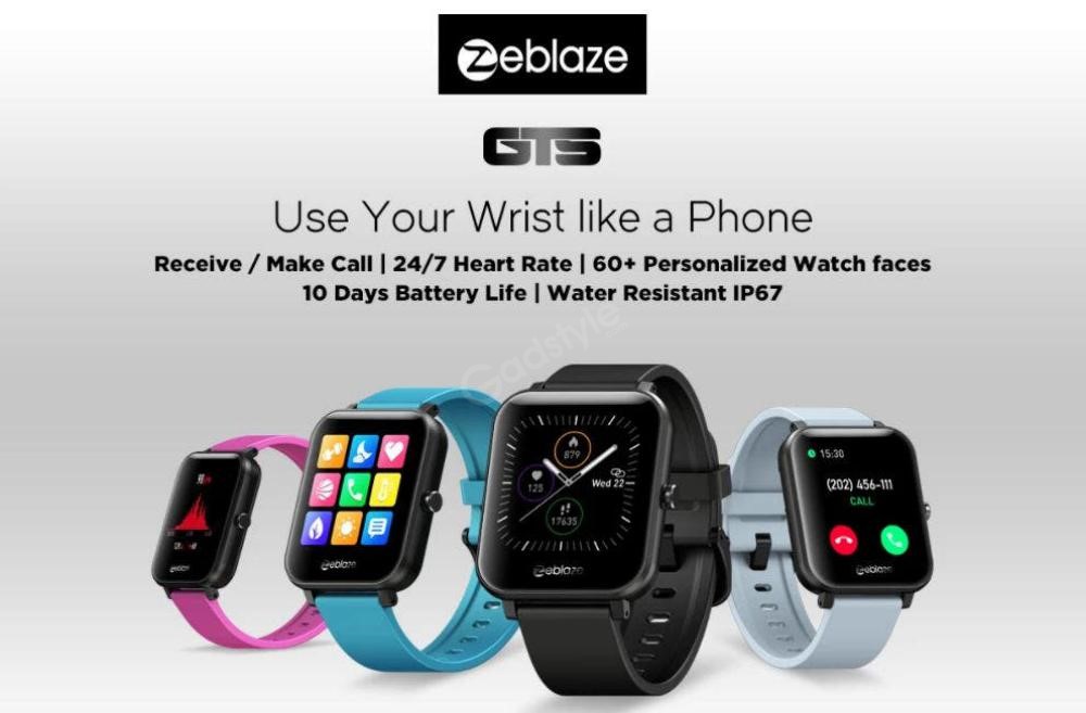 Zeblaze Gts Smartwatch Touchscreen Wearable Fitness Tracker (1)