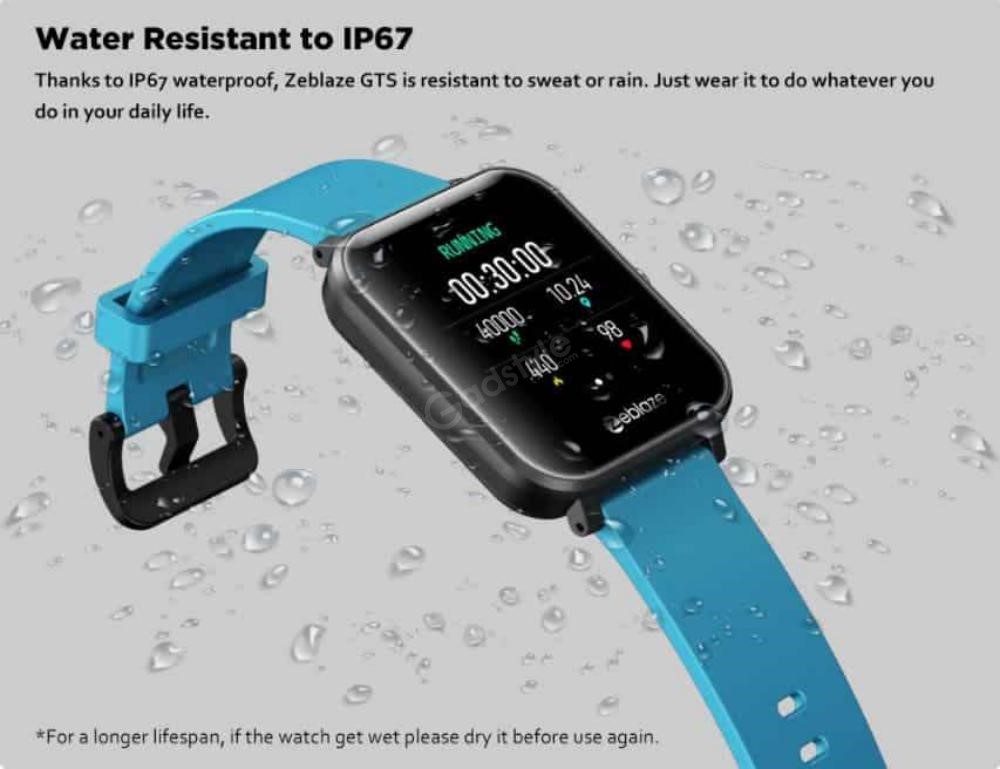 Zeblaze Gts Smartwatch Touchscreen Wearable Fitness Tracker (2)