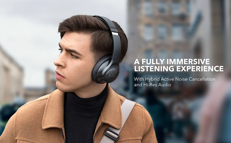 Anker Life Q20 Hybrid Active Noise Canceling Headphones (1)