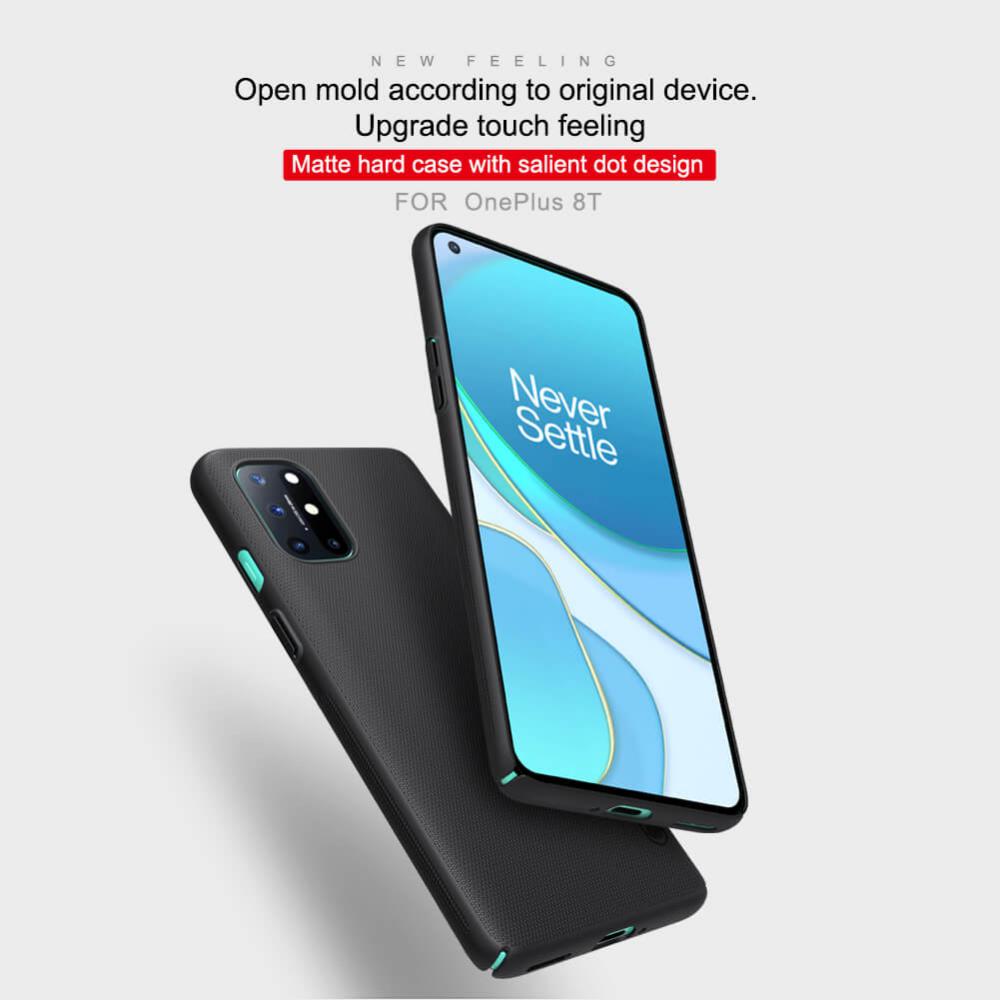 Nillkin Super Frosted Shield Matte Cover Case For Oneplus 8t (5)