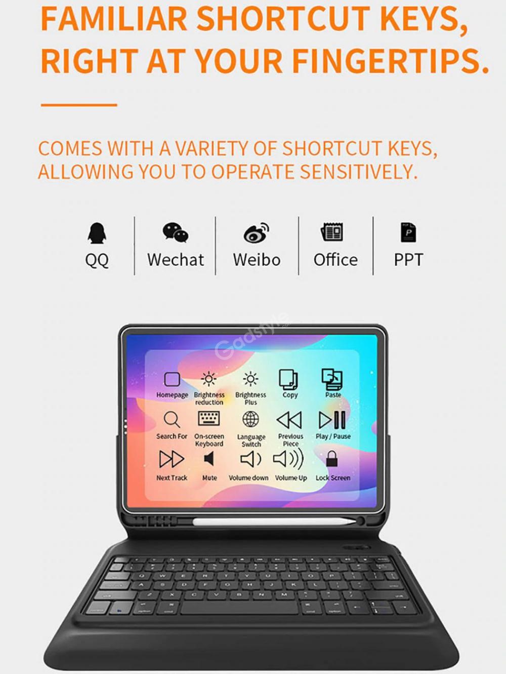 Wiwu Smart Keyboard For Ipad Pro 11 2018 2020 (3)