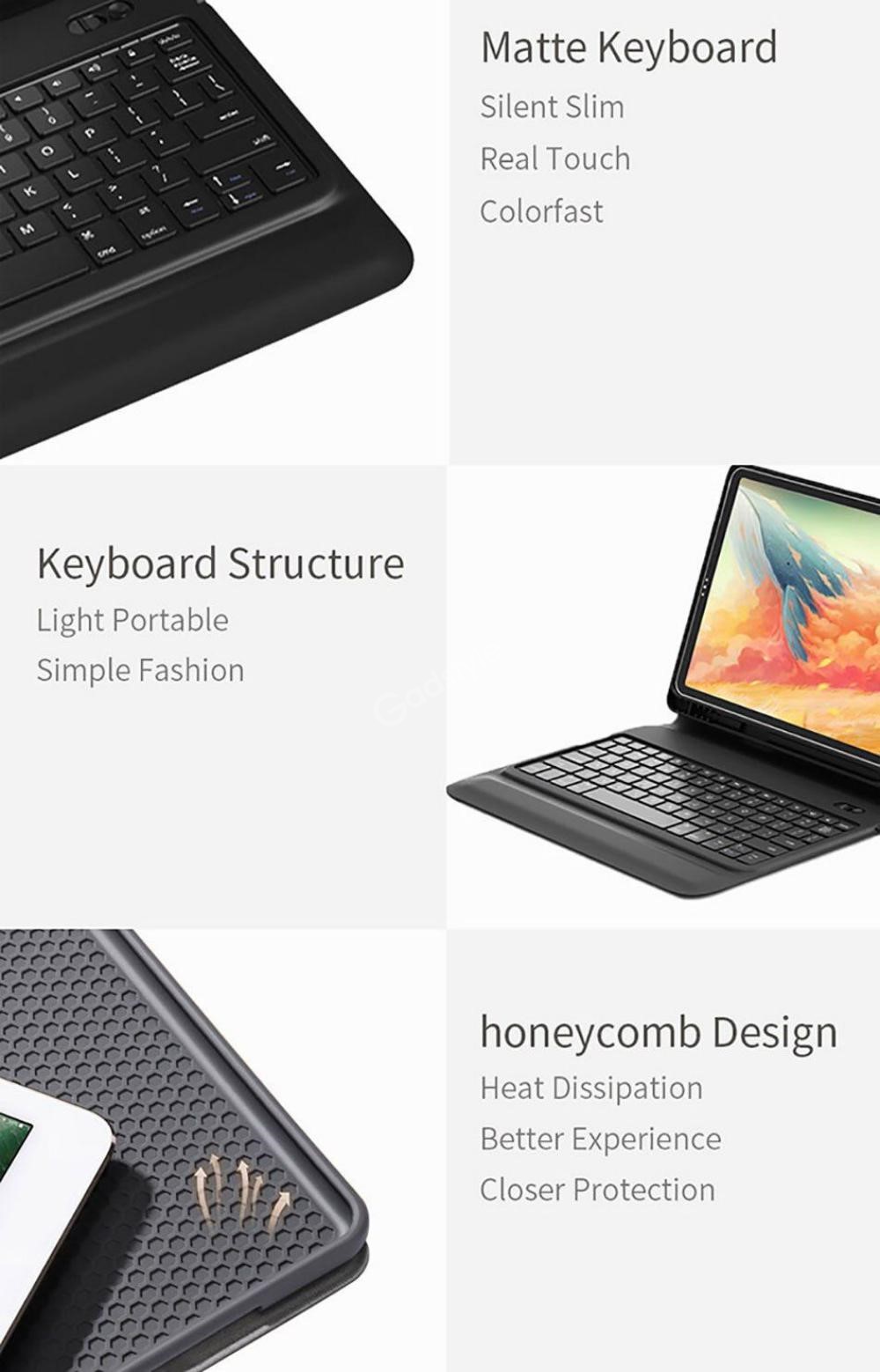 Wiwu Smart Keyboard For Ipad Pro 11 2018 2020 (4)