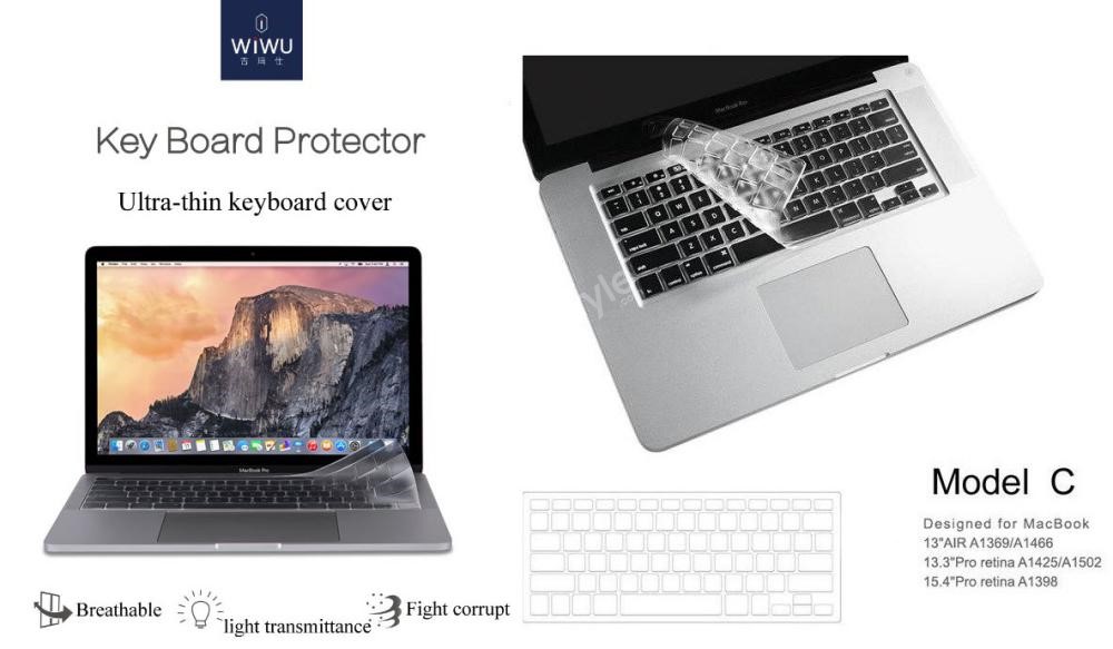 Wiwu Us Layout Laptop Keyboard Cover For Apple Macbook (2)
