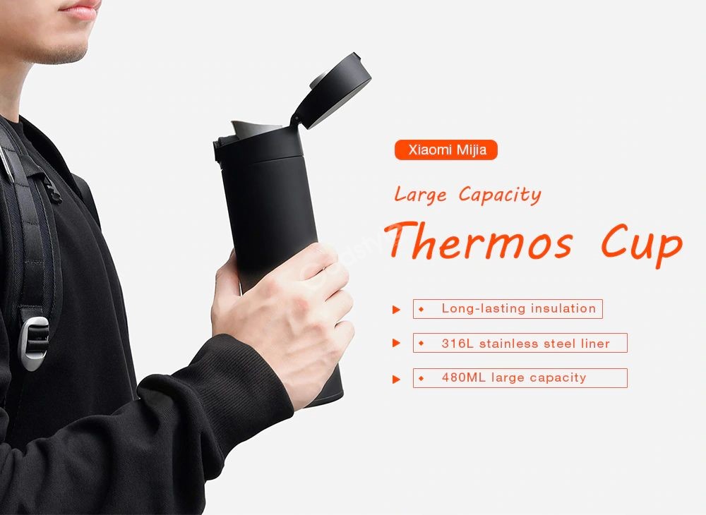 Xiaomi Insulated Vacuum Thermos Bottle 480ml (3)