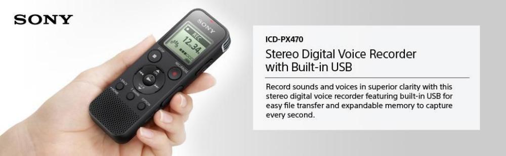 Sony Px470 Digital Voice Recorder (2)