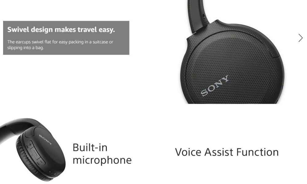 Sony Wh Ch510 Wireless Headphones (5)
