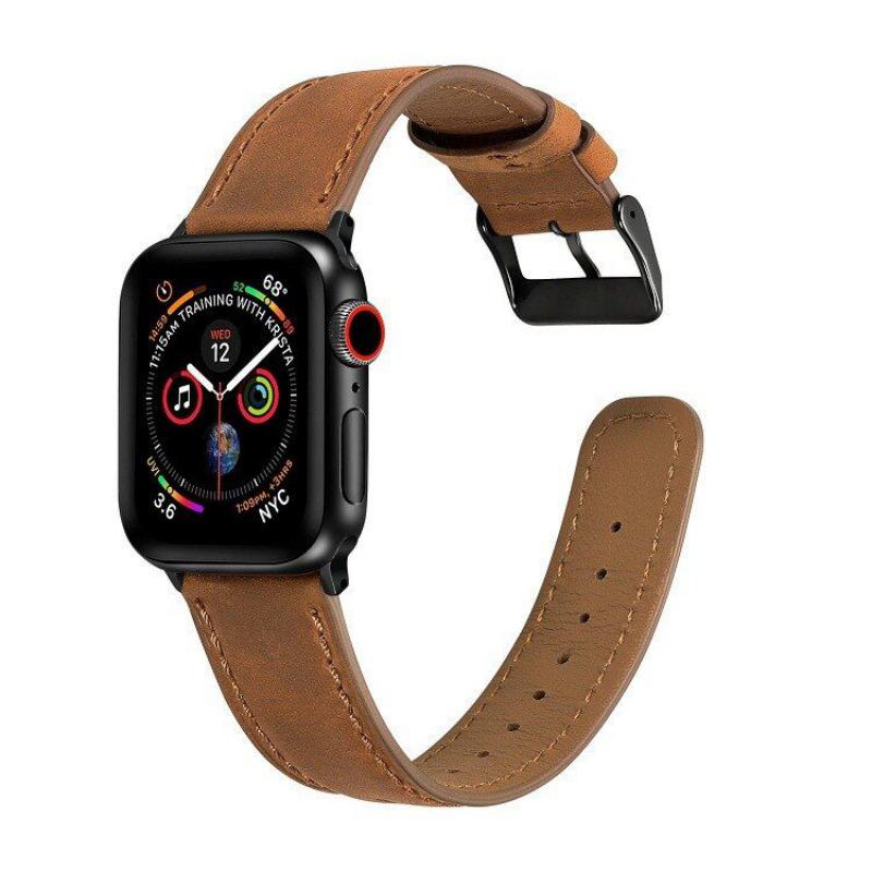Leather Watch Strap For Apple Watch 42mm 44mm (2)