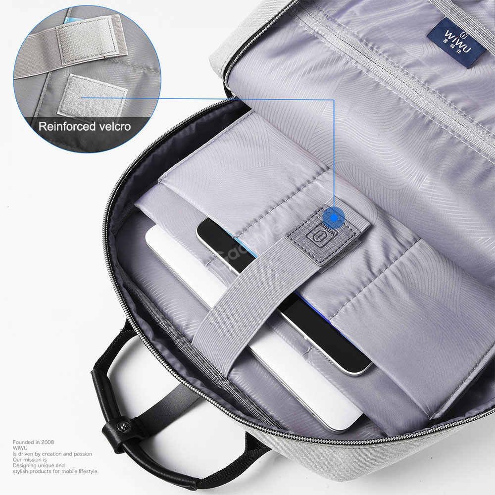 Wiwu Large Capacity Nylon Fashion Laptop Backpack (7)