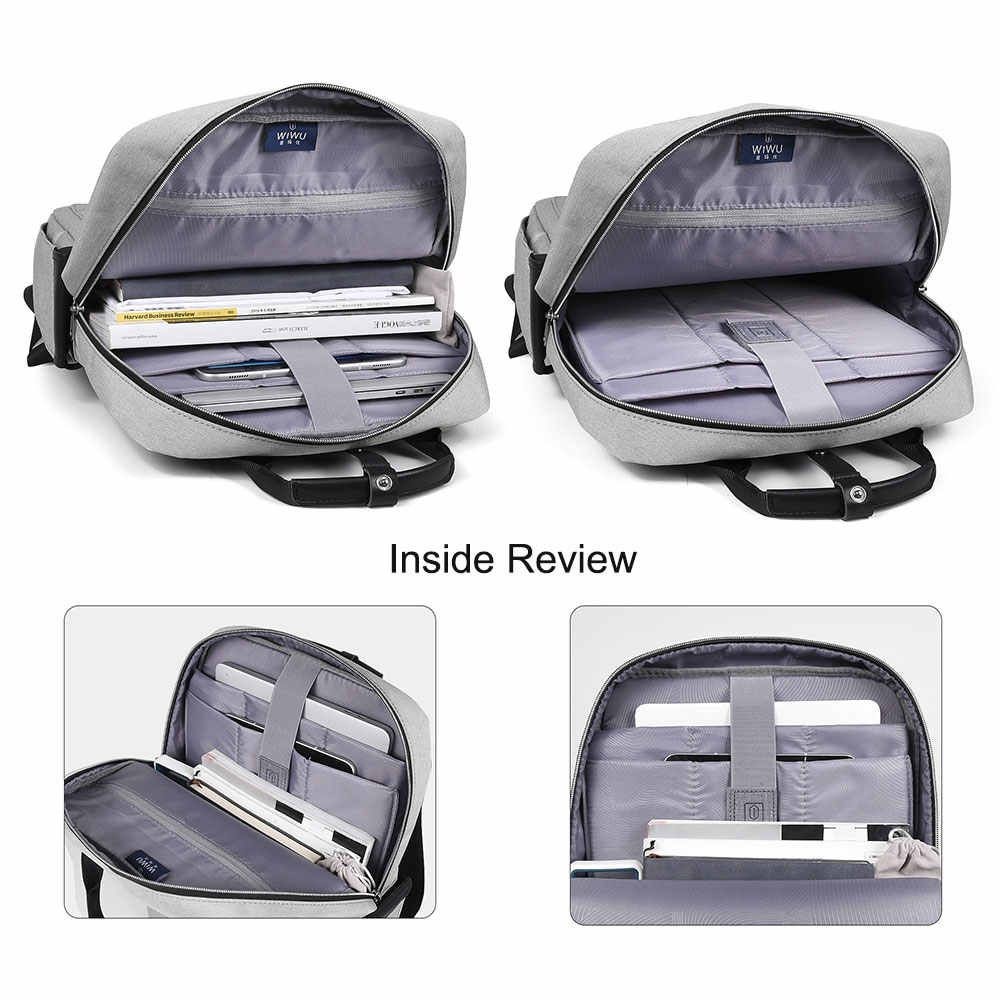Wiwu Large Capacity Nylon Fashion Laptop Backpack (8)