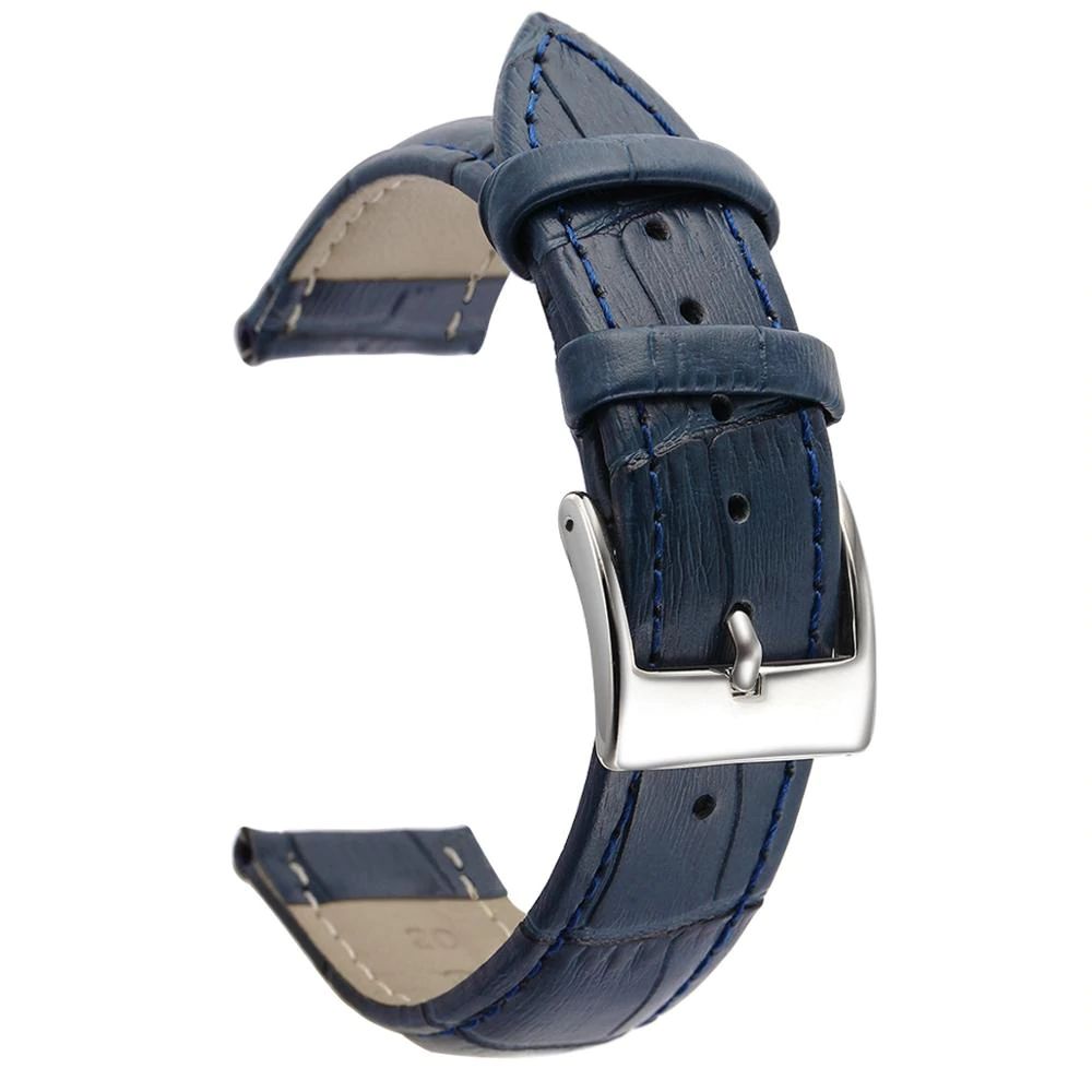 Soft Leather Watch Strap For 20mm 22mm Size (3)