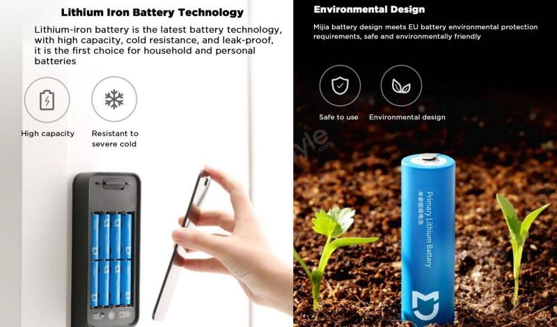 Xiaomi Aa Super Battery 2900mah Lithium Iron Battery (6)