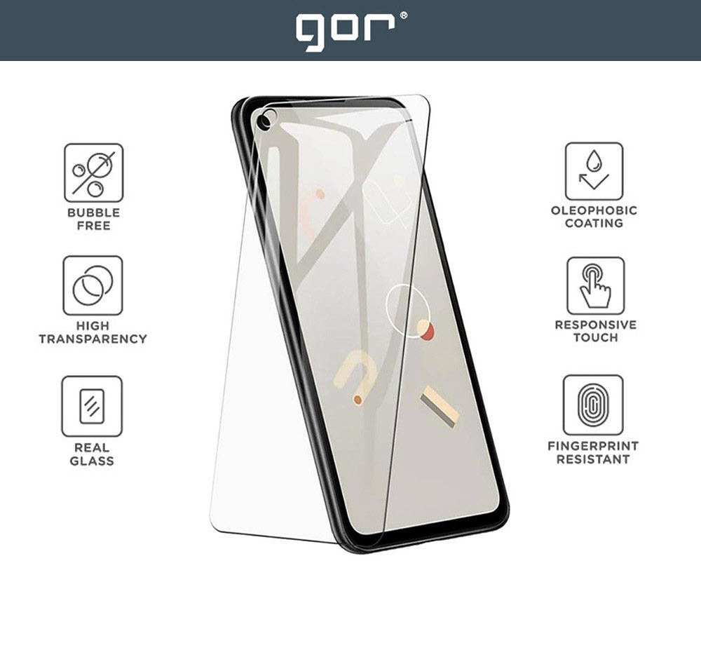 GOR 9H Tempered Premium Glass Screen Protector for Google Pixel 3/3A/3A XL